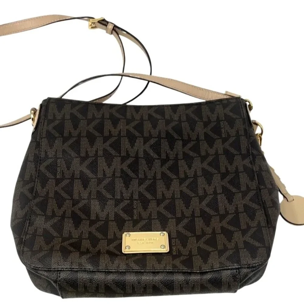 Michael Kors Jet Set Large Logo‎ Crossbody Bag